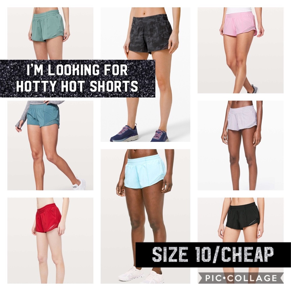 Lululemon hotty hot shorts